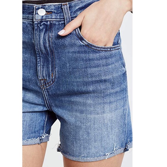 j brand joan high rise shorts